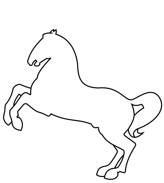 File:Pahonia-contour (horse sketch).svg