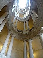 Palácio Barberini.  "Escadaria Borromini".  1629-1631