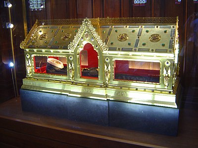 Heliga Madeleine-Sophie Barats sarkofag i kyrkan Saint-François-Xavier i Paris.