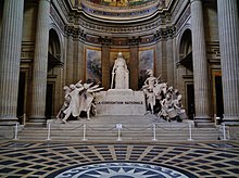 National Convention Altar or also called Republican Altar, inside the Panthéon in Paris. The term grande école originated in 1794 after the French Revolution, upon the creation of the École normale supérieure, of the École centrale des travaux publics (later École polytechnique, France's foremost Grande Ecole of Engineering, abbreviated nowadays as "ℓ'X" in French) by the mathematician Gaspard Monge and Lazare Carnot and of the French National Conservatory of Arts and Crafts by the abbot Henri Grégoire, which all resulted from the National Convention.