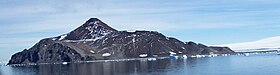 L'île Paulet en décembre 2004.