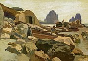 イタリアの海岸風景(1878)