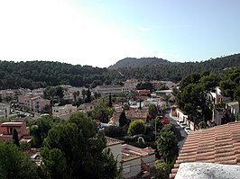 Vista de Peguera.