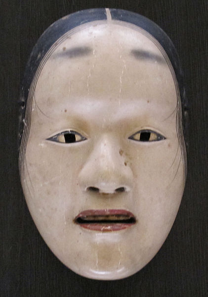 File:Periodo azuchi-momoyama, maschera noh, tipo deigan, XVI-XVII sec.JPG