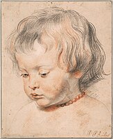 Peter Paul Rubens' son, Nikolas, 1621