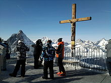 La plate-forme à 3 882 m.