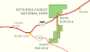 Petrified Forest National Park map