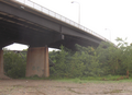 Modern Grays Ferry Avenue Bridge across the Schuylkill River in the Grays Ferry neighborhood in Philadelphia, Pennsylvania,