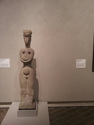 Standing Nude (1912), by Amedeo Modigliani
