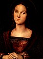 『マグダラのマリア』（1496-1500頃、ピッティ美術館収蔵）