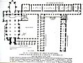 Plan de l'Abbaye de Saint-Mihiel