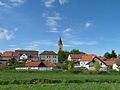 Čeština: Pohled na obec Hořepník, okres Pelhřimov, kraj Vysočina od jihovýchodu. English: Municipality of Hořepník, Pelhřimov District, Vysočina Region, Czech Republic as seen from the south-east.