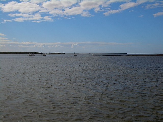 The harbor of Port Broughton on the Eastern shore of Spencer Gulf