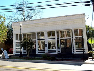 Presley Store historic building in Springville, Alabama