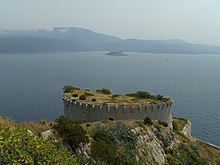 Prevlaka Fortress, overlooking the mouth of the Bay of Kotor Prevlaka - pevnost z r. 1841 na nejjiznejsim cipu Chorvatska.jpg