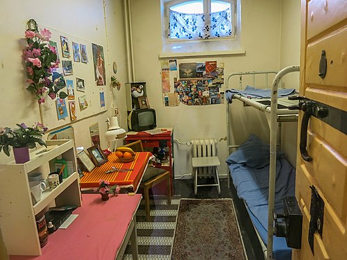 Cell from 1990s (prison museum in Finland)