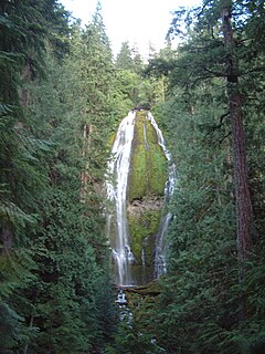 <span class="mw-page-title-main">Proxy Falls</span> Waterfall in Lane County, Oregon