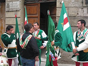 Palio: Geschichte, Palio - Städte, Siehe auch