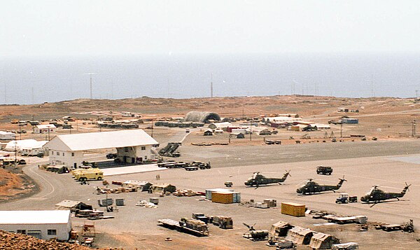 Air station in November 1983.