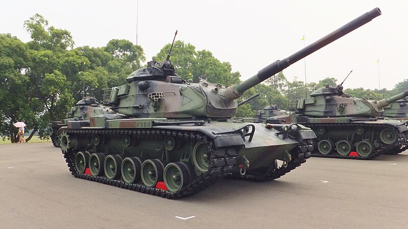 File:ROCA M60A3 TTS Tanks Display in Chengkungling Oct2011.jpg