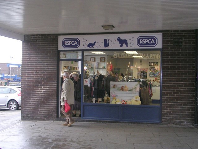 A RSPCA shop in Bramley, Leeds.