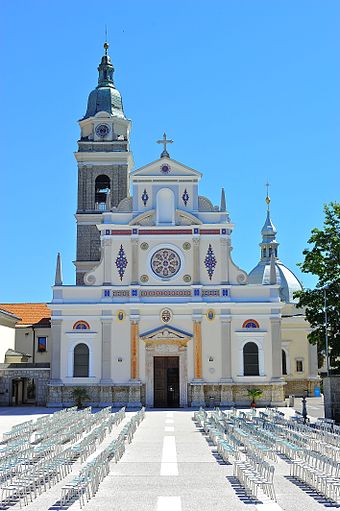 The National Shrine Mary Help of Christians at Brezje