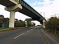 Railway bridge over A174 - geograph.org.uk - 586325.jpg