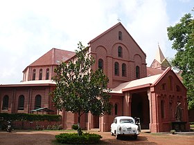 La cathédrale de l'Immaculée Conception de Sainte Marie, à Ranchi