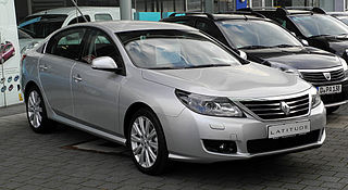 <span class="mw-page-title-main">Renault Latitude</span> Motor vehicle