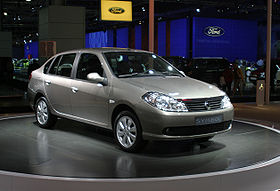 Renault Symbol front wdebut Moscow autoshow 2008 27 08.jpg