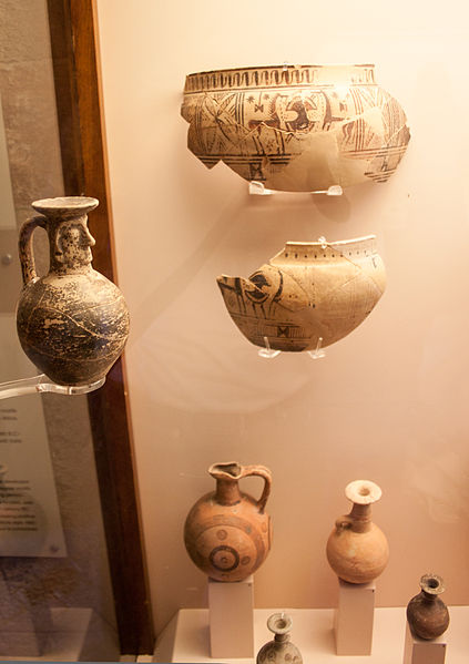 File:Rhodian pottery of the Late Geometric Period (750-680 BC).jpg