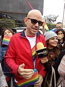 Ricardo Morán en la Marcha del Orgullo LGBTI Lima 2018 (3) .jpg