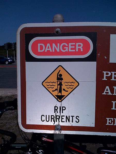 File:Rip Current Warning Sign.jpg