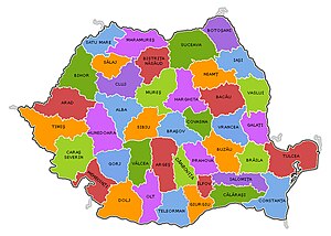 Județ: Țara Românească, Moldova, Transilvania și Banat