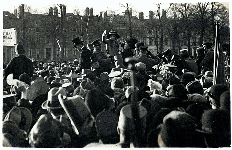 File:Royalist ralley in The Hague after the failed revolution attempt in 1918.jpg