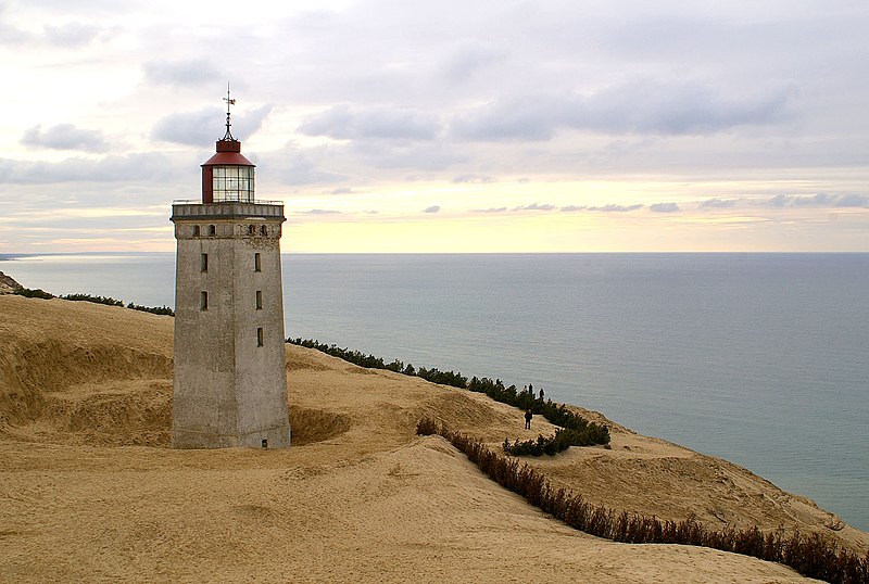 File:Rubjerg Knude and the sea.jpg