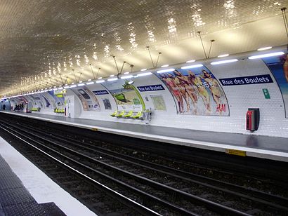 Cómo llegar a Rue Des Boulets en transporte público - Sobre el lugar