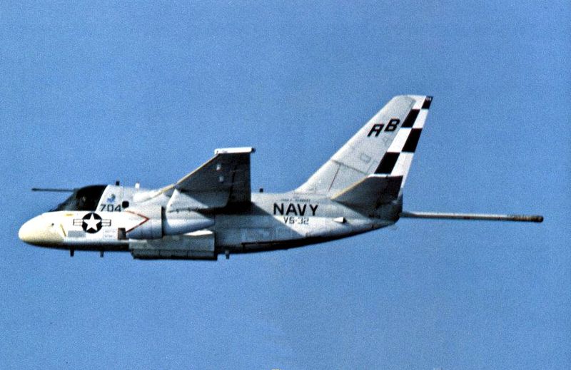 File:S-3A Viking of VS-32 in flight c1980.jpg