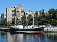 The Russian midwater fishing trawler SRT-129 (Museum of the World Ocean in Kaliningrad) SRT-129 Kaliningrad Museum.JPG