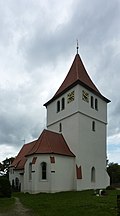 Evangelical parish church of St. Margareta with parish and school house