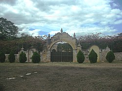 Vista de la hacienda San Bernardo.