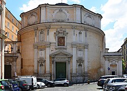 Facade of San Bernardo alle Terme