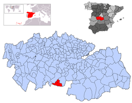 Kaart van San Pablo de los Montes