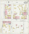 Miniatuur voor Bestand:Sanborn Fire Insurance Map from Cortland, Cortland County, New York. LOC sanborn05866 003-3.jpg