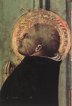 Sassetta - St Thomas Inspired by the Dove of the Holy Ghost (detail) - WGA20849.jpg