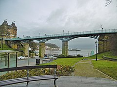 The Cliff Bridge footbridge
