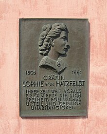 Zámek Kalkum Sophie von Hatzfeld.JPG