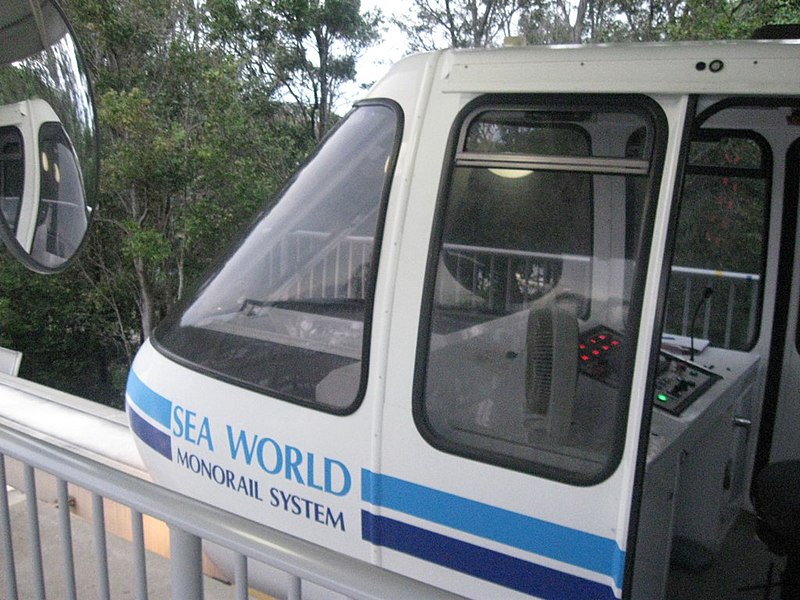 File:Sea World Monorail System - operator cab.jpg