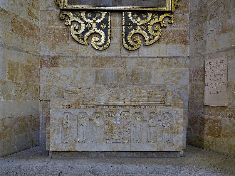 File:Sepulcro del obispo Francisco Barbado Viejo, Catedral Vieja de Salamanca.jpg