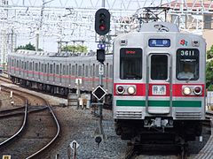 A Shibayama 3600 series EMU